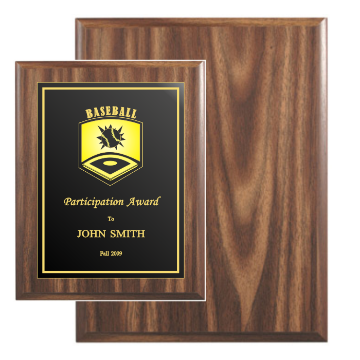 Economical Walnut Plaque (10" x 13") | Custom Engraved Plaques | Custom Plaques Awards | Custom Sport Awards | 1st Place Awards Economical Walnut Plaque (10" x 13") | Custom Engraved Plaques | Custom Plaques Awards | Custom Sport Awards | 1st Place Awards