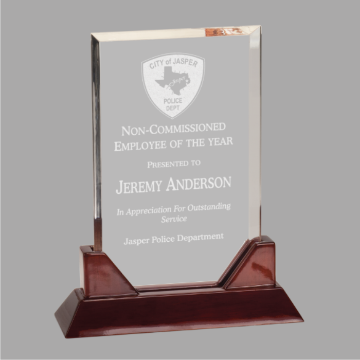 Rectangular Prestige Acrylic Awards Rectangular Prestige Acrylic Awards