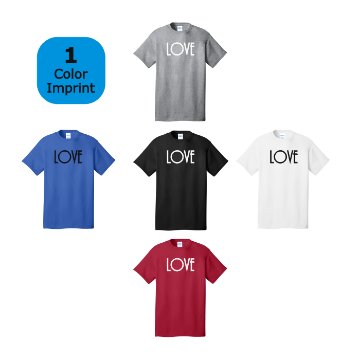 Show details for Custom Short Sleeve T-Shirts - 1 Color Imprint Custom Short Sleeve T-Shirts