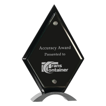 Show details for Diamond Floating Acrylic Stand-Up (Large) Picture of Diamond Floating Acrylic Stand-Up (Large)