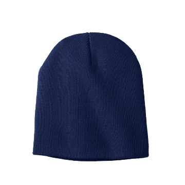Show details for Knitted Beanie UNISEX Blue Knit Beanie