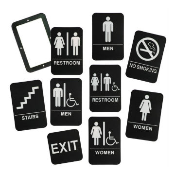 Custom ADA Signs - Restroom Signs & Handicap Men & Women Signs Custom ADA Signs | Custom Signs Printings | Male or Female Restroom Signs | Printed Braille Signs | Parking Signs | MawardsPlus.com