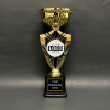 Gold Ribbon Trophy Cup Award